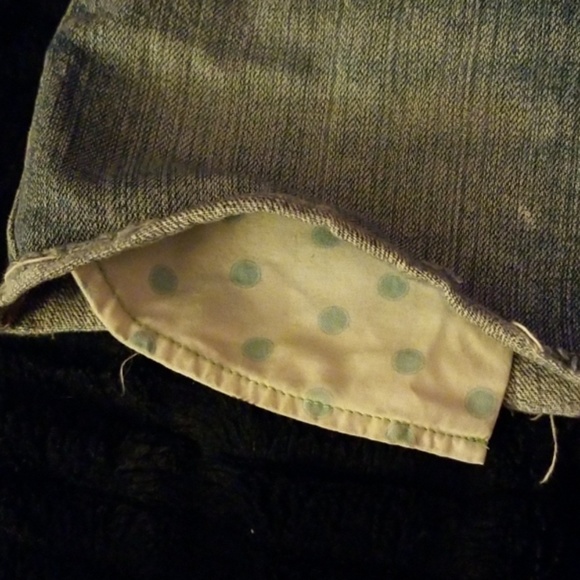 Y2K Hollister Denim Cut Off Skirt - Picture 4 of 10